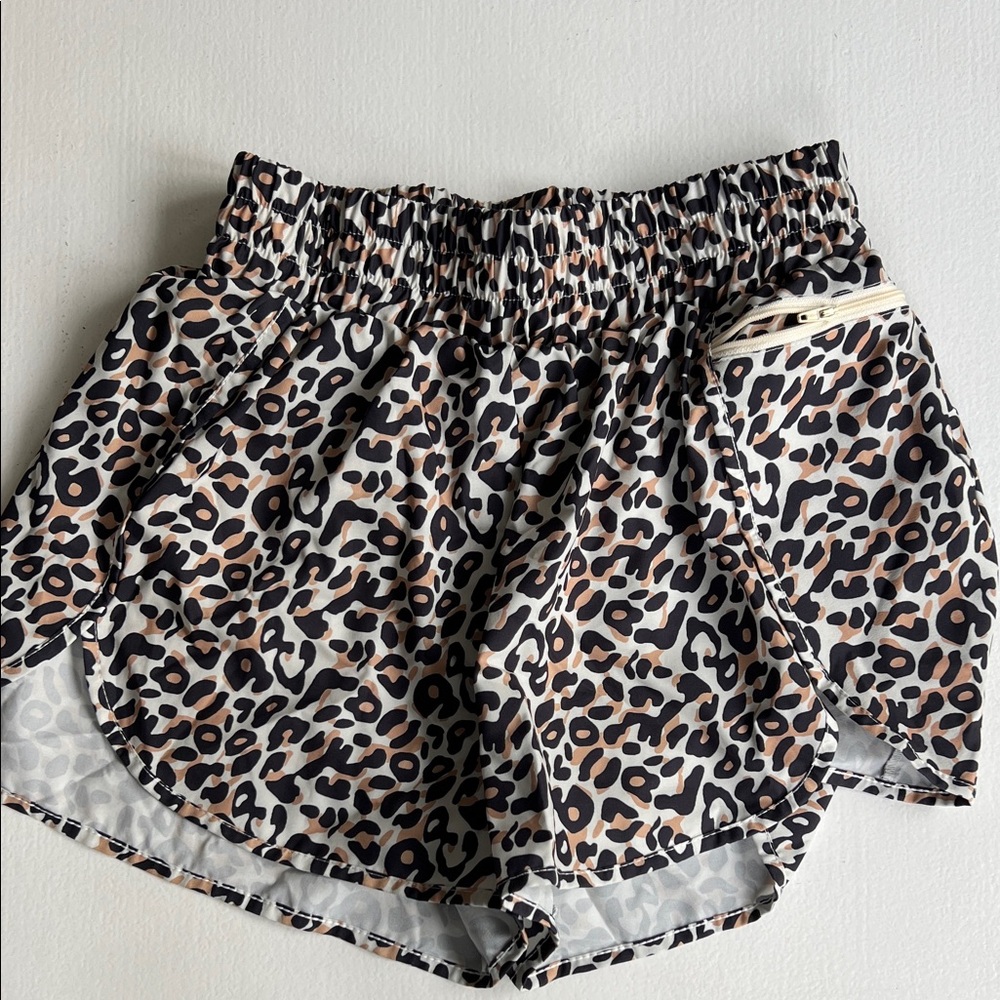Leopard Print Women's Shorts